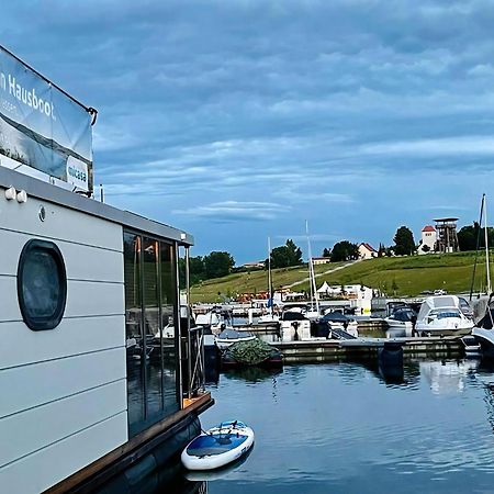 Hausboot Schiff Fuer 4 Personen Ca, 33 M Sup2 In Braunsbedra, Sachsen Anhalt Halle Saale Unstrut Region Exterior photo